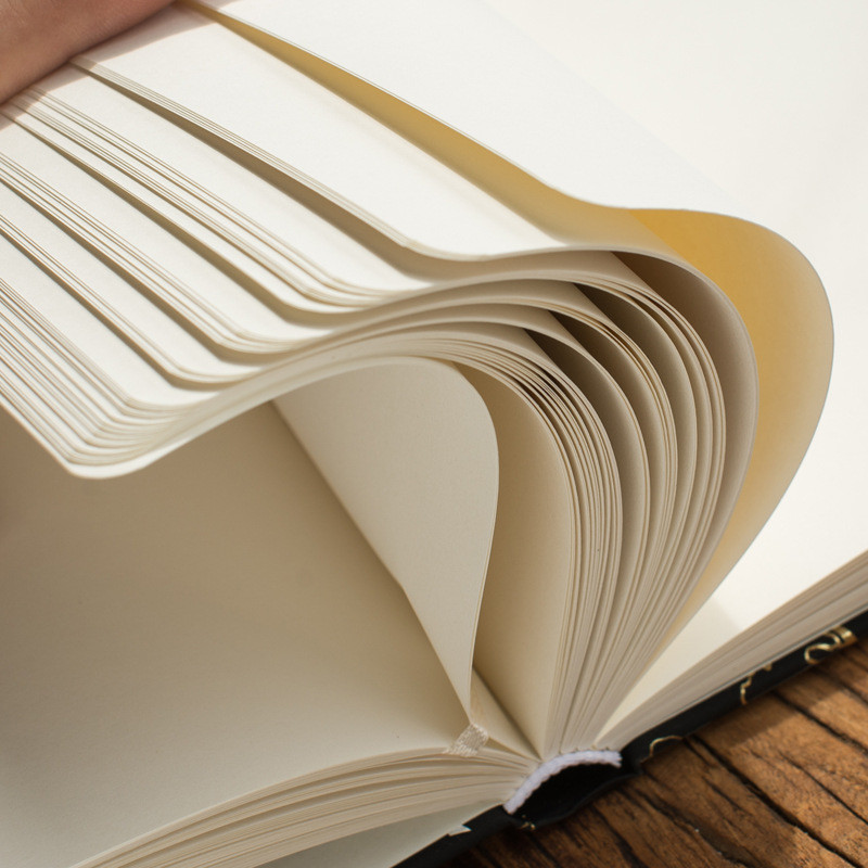 Eco Friendly Round Corner Hardcover Notebook 128gsm Matt Art Paper Square/Round Hardcover