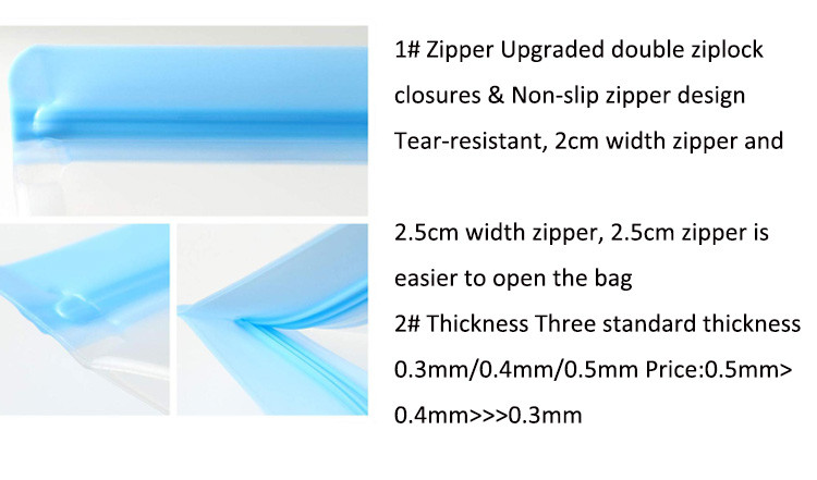 Leakproof PEVA k Packaging Bag Foldable For Fruit 28*27*5cm