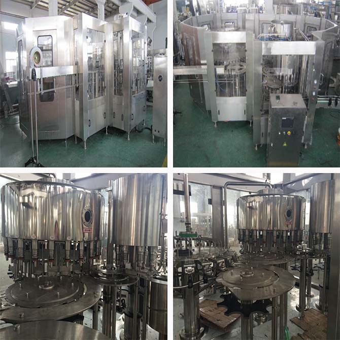 40000BPH Automatic Water Filling Machine , Bottled Water Production Machine 17KW