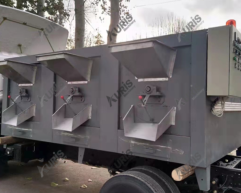 Baking Nuts Processing Machine 304 Stainless Steel Electric Peanut Roasting Machine