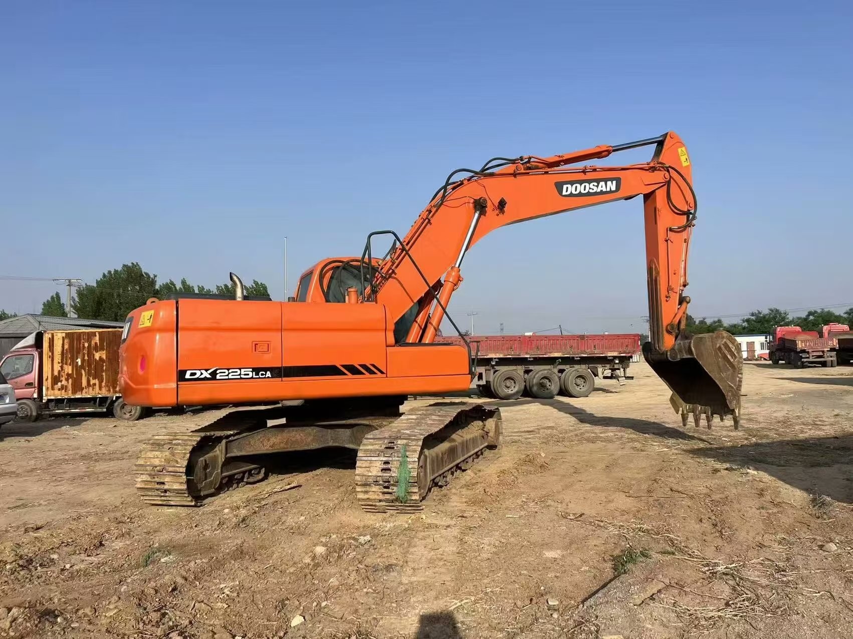 Used Doosan DX225 Excavator, 25 Ton Tracked Excavator,Used Construction Machinery