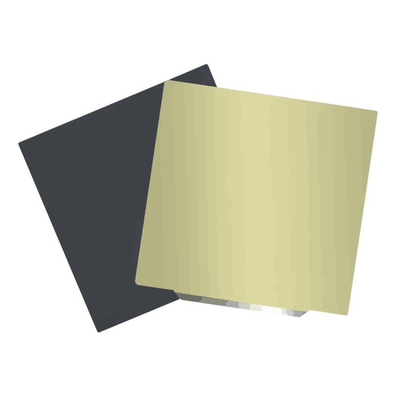 Flexible and Durable 3D Printer PEI Spring Steel Sheet Frosted Magnetic Base Included