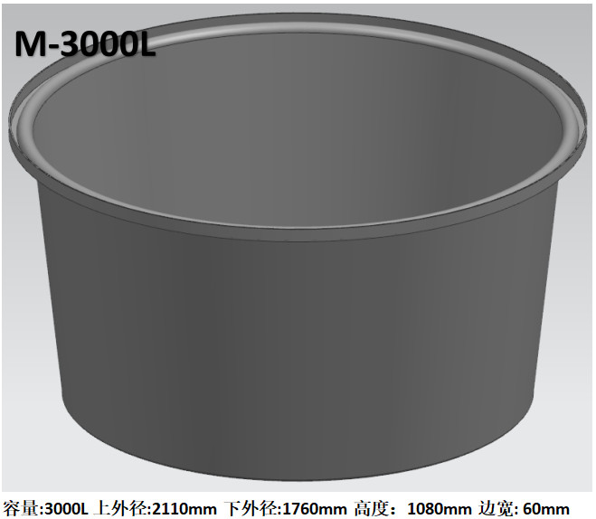 792 Gallons Bucket Mold