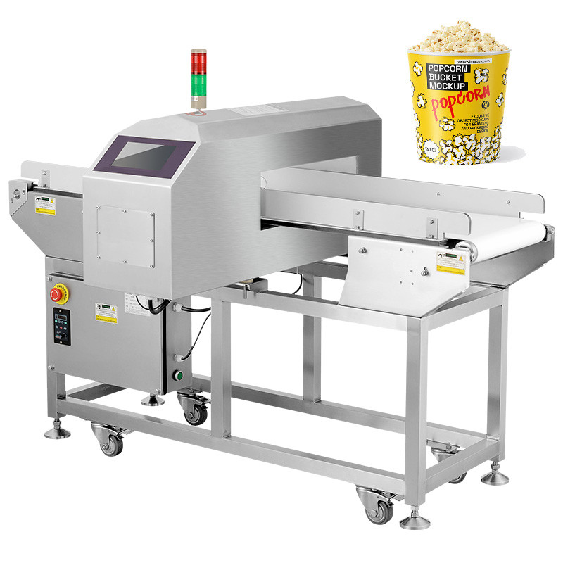 Auto Balance Conveyor Belt Metal Detector 220 V 50 Hz Multi - Frequency