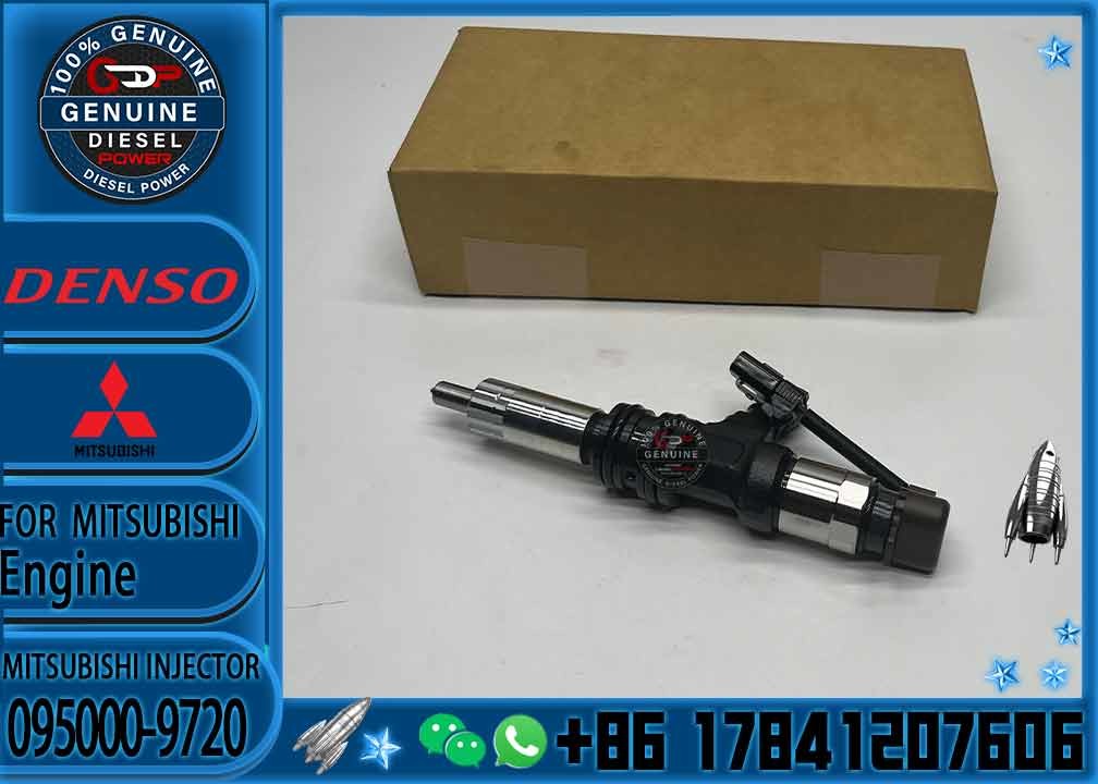 Original brand new common rail injector 095000-9720 095000-9722 ME307488 6M60 engine diesel injector assy for Mitsubishi