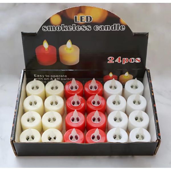 LED tea light demonstration