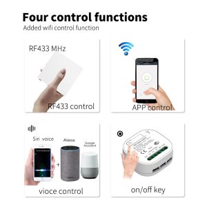 WIFI 30m Wireless Wifi Light Switch Homekit Shutter Switch