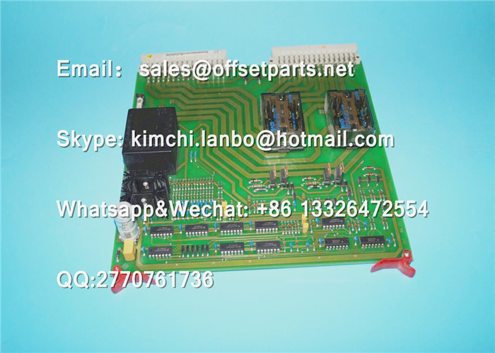 91.144.7031/02 BAK circuit board original used part of offset printing machine