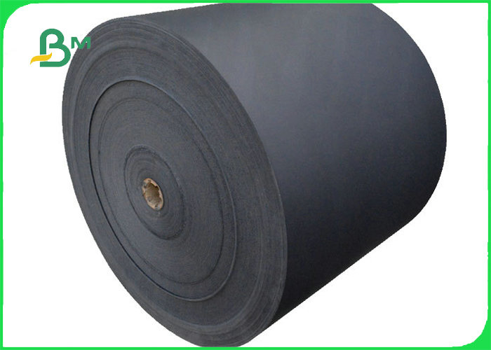 110gsm 150gsm 180gsm Black Cardboard For Gift Wrapping Hard Stiffness 