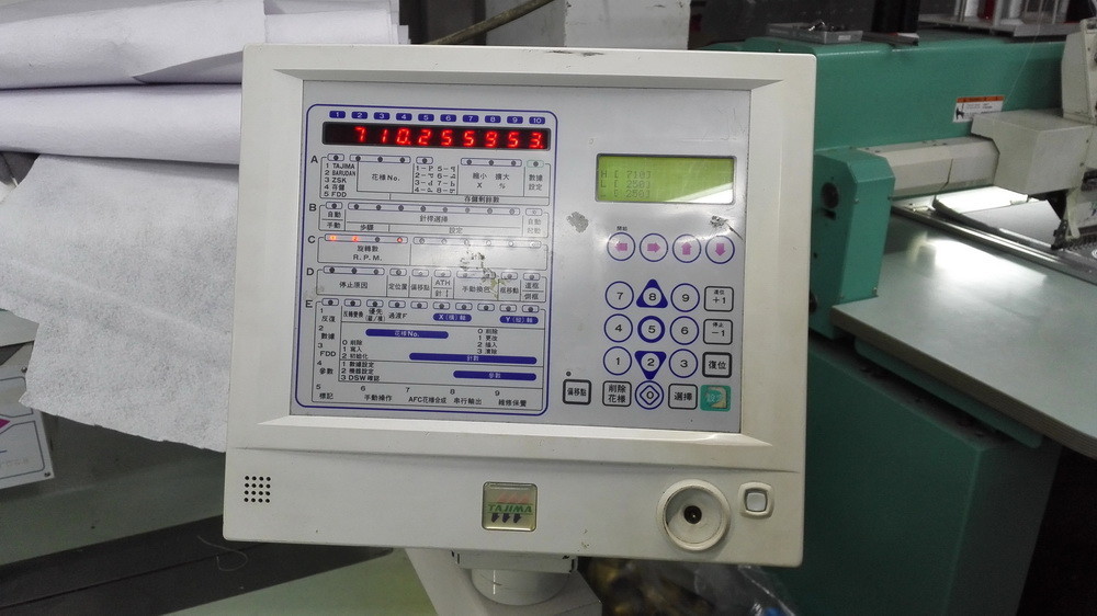 High Speed Used Tajima Embroidery Machine 20 Head For Cap / T Shirt