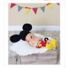 Buy cheap yellow black cartoon mickey mouse hat cap cotton handmade Photography Prop from wholesalers