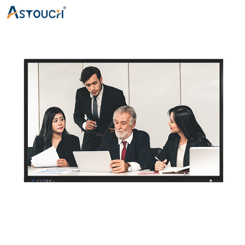Customized 75 Inch 4K LCD Interactive Flat Panel For Education Business