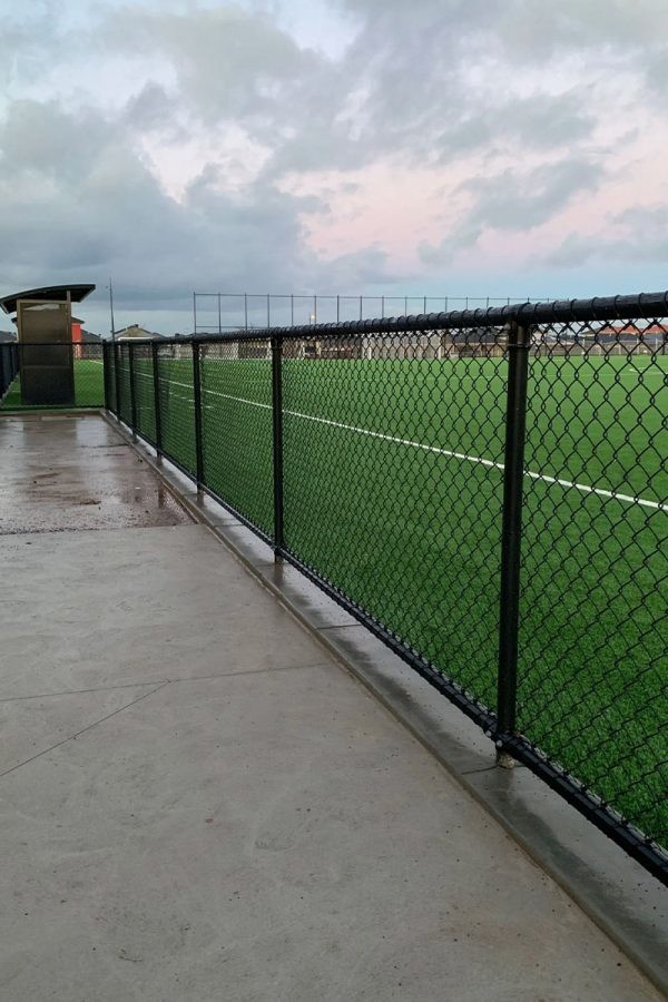 High Strength 10" Diamond Razor Mesh Fencing Pvc Coated For Sports Field