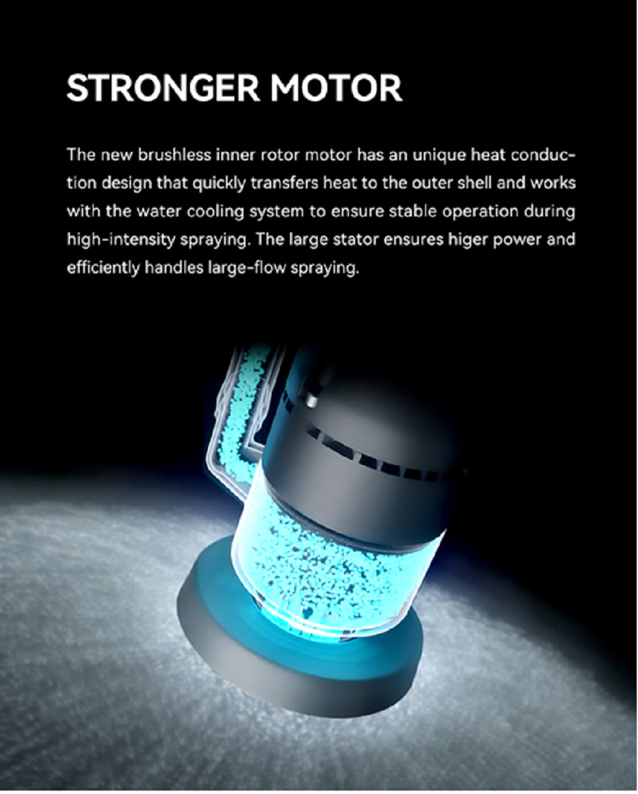 Agricultural Drone Centrifugal Nozzle with 10L/min Flow Rate, Detachable Valve, and Enhanced Cooling System for Precise Pesticide