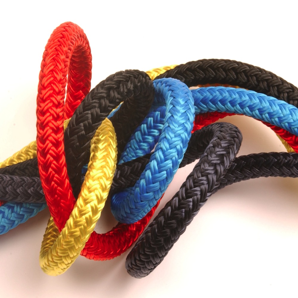 14mm Polyester Polypropylene Braided Mooring Rope with Certificate and Length 200m/220m