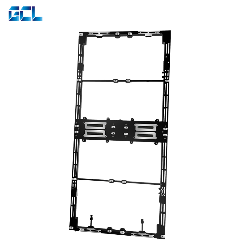 High Brightness 90 Degree Corner Outdoor Advertising LED Display With 10000hours Life Span