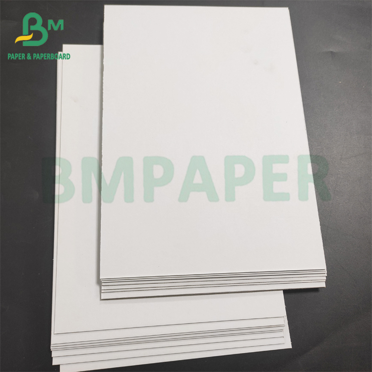 Uncoated White Flat Cardboard Sheet 1.5mm 2mm Thick Inserts for Packaging