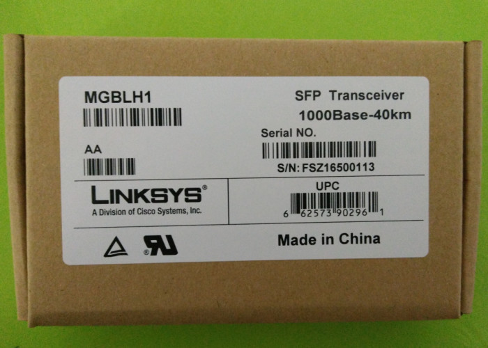 Premium Optical Fiber Module MGBLH1 Gigabit Single Mode 40km 1 Year Warranty