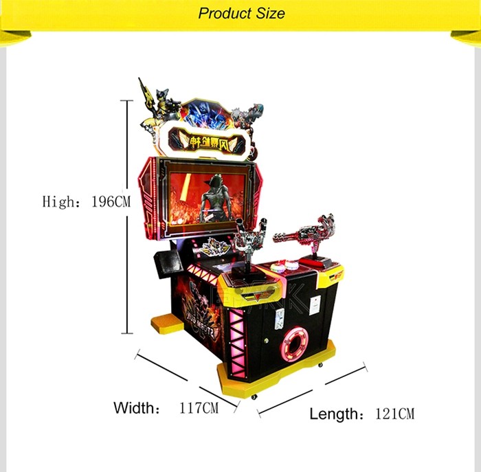 Storm Gun Shooting Coin Amusement Arcade Game Machine Storm Gun Games