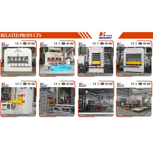 High Speed Hydraulic Hot Press Machine For Plywood / Steel / Plastic Materials