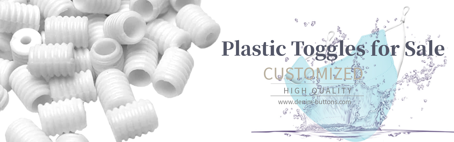 white 9mm silicon cord stoppers