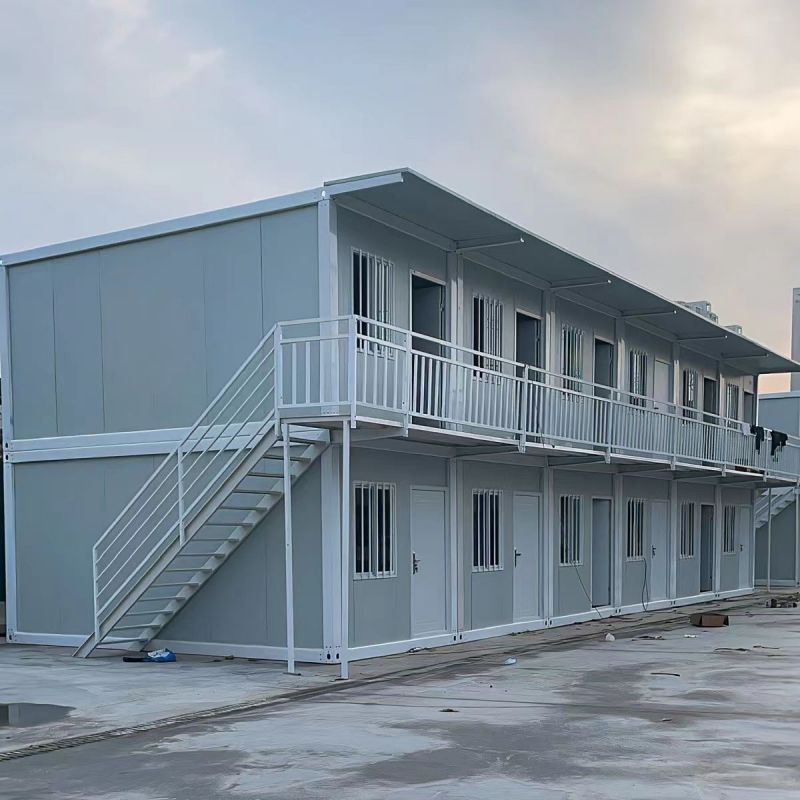 Prefabricated Steel Sandwich Panel Container House For Coffee Shop Modern