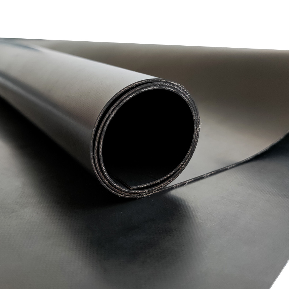 SBR NBR CR EPDM Rubber Sheet With 1 Ply Cloth Inserted