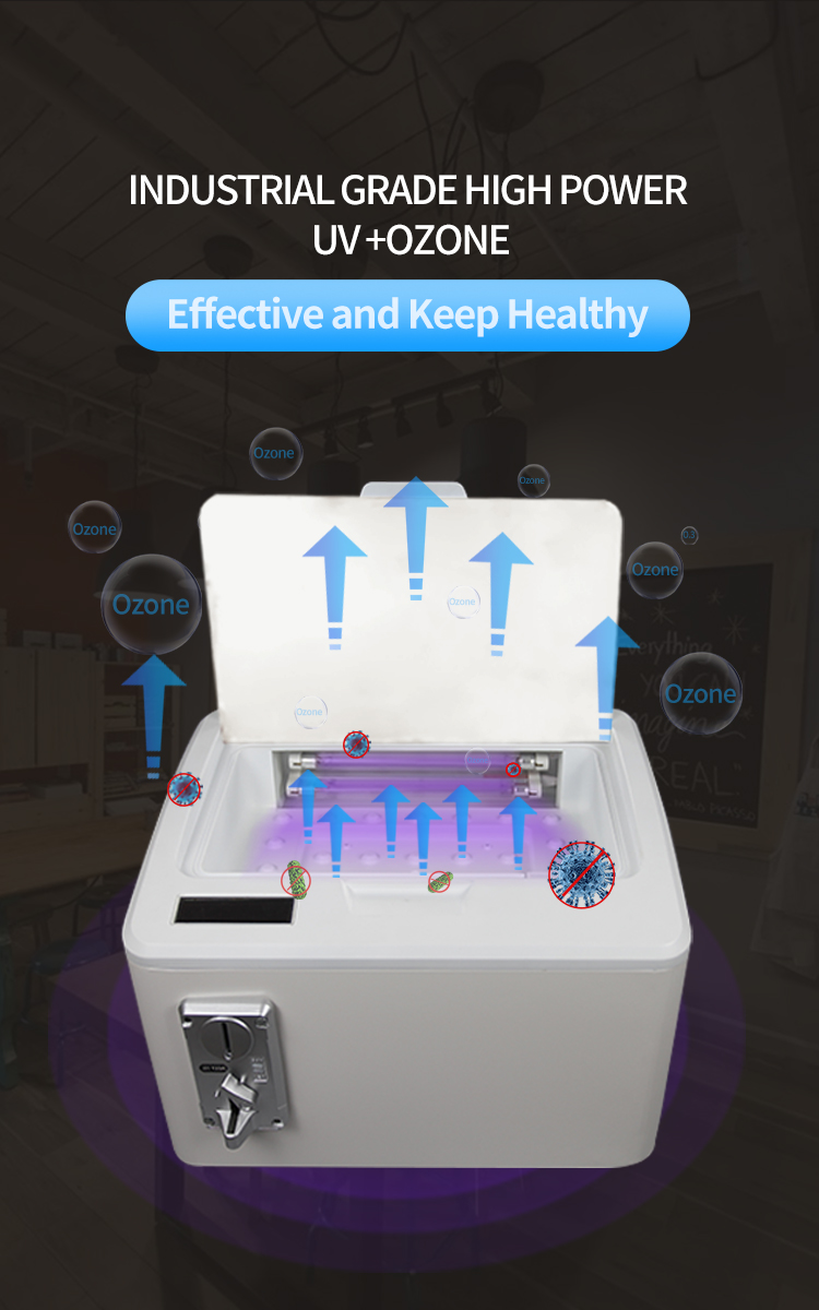 Multifunction UV Phone Sanitizer Disinfectant Machine 50Hz