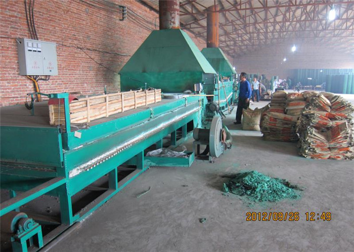 High Production Wire Mesh PVC Coating Line Electric Heating Hole Size 50mm 1.5kw