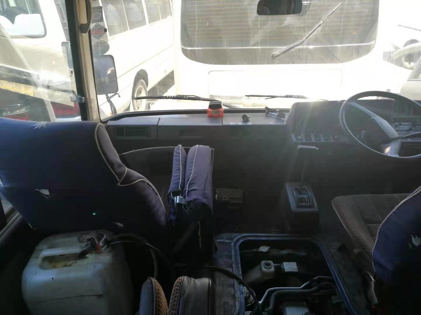 2010 Year 20 Seats Used Coaster Bus , Toyota Coaster Bus RHD Used Mini Bus With Diesel Engine , Left Steering