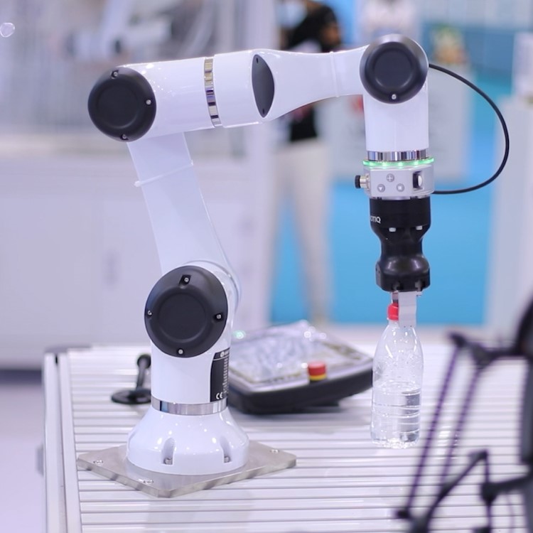 HAN'S Elfin Series China Robot Arm 6 Axis Coffee Robot Arm Pick And Place Payload 3kg Safe Cobot