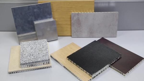 Alumetal lower price wooden aluminum honeycomb sandwich panel honeycomb metal