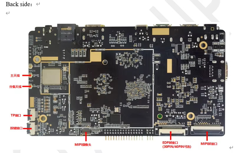 4/8GB RAM RK3588 ARM Embedded Board for AI Robot Service AI Digital News Medical Robot