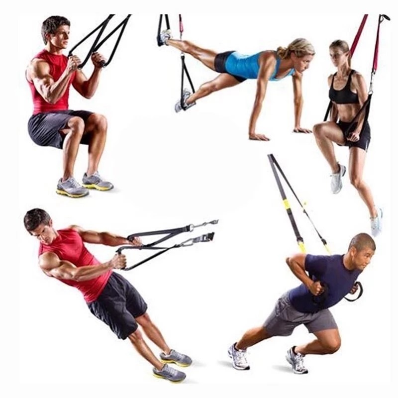 Max Loaded 400 KG Gym Workout Crossfit Exercise Pull Rope Hanging Training Nylon Resistance Band Set