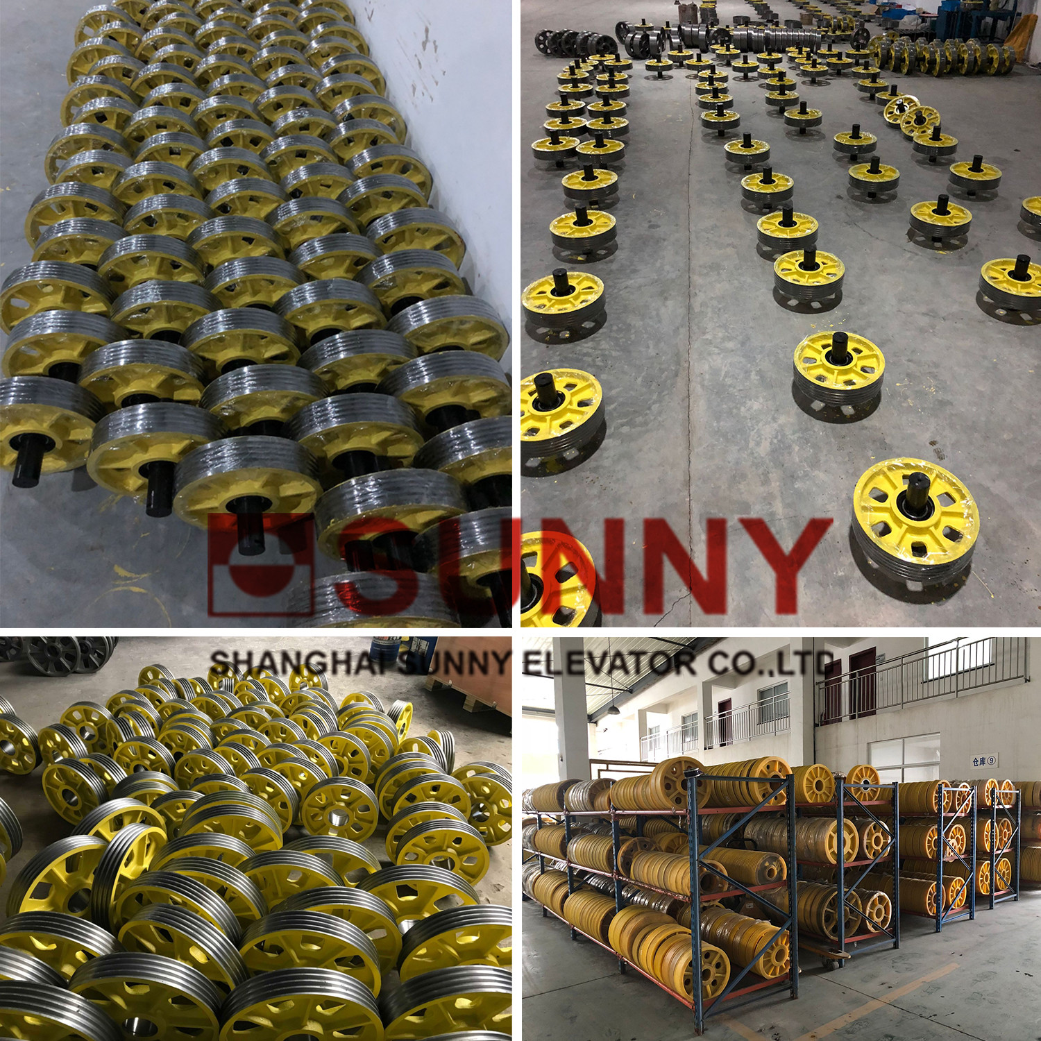 Mc Nylon Passenger Lift Elevator Diverter Pulley Elevator Parts