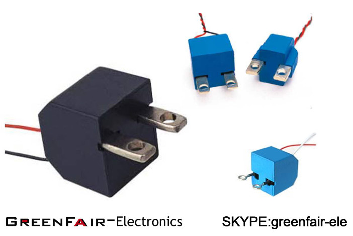 DC Immunity Electronic Current Transformer Iron Base High Accuracy Copper Bar