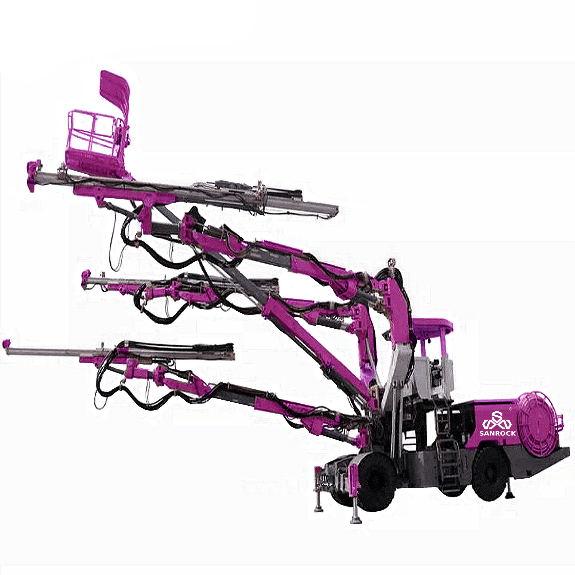Underground Tunneling Drilling Rig Jumbo Drilling Rig Hydraulic Mining Drilling Machine