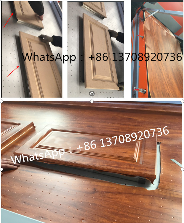 Door cabinet pvc vacuum membrane press machine 2300A-2Z