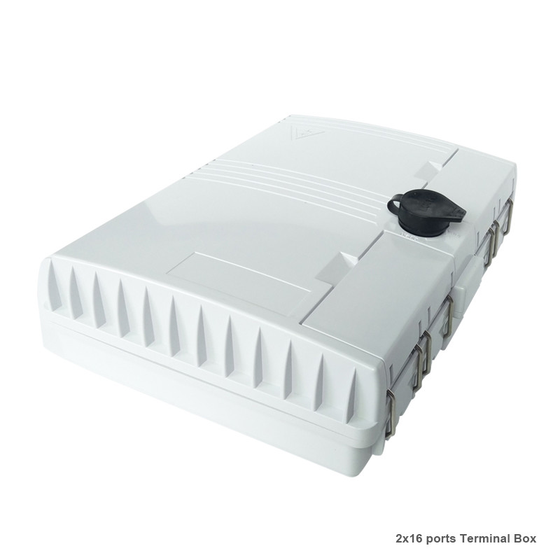 HDX-09A Fiber Optic Termination Box 16 port optical fiber distribution box FTTX Fiber Optic Box Splitter Box