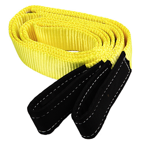 1-12 Ton Lifting Hoist Sling Tow Strap Cargo Flat Webbing Sling with Custom Logo