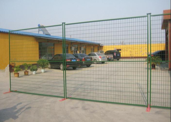 Heavy Duty 5mm 50x100mm Temporary Site Fencing Outdoor Construction With Top Clips