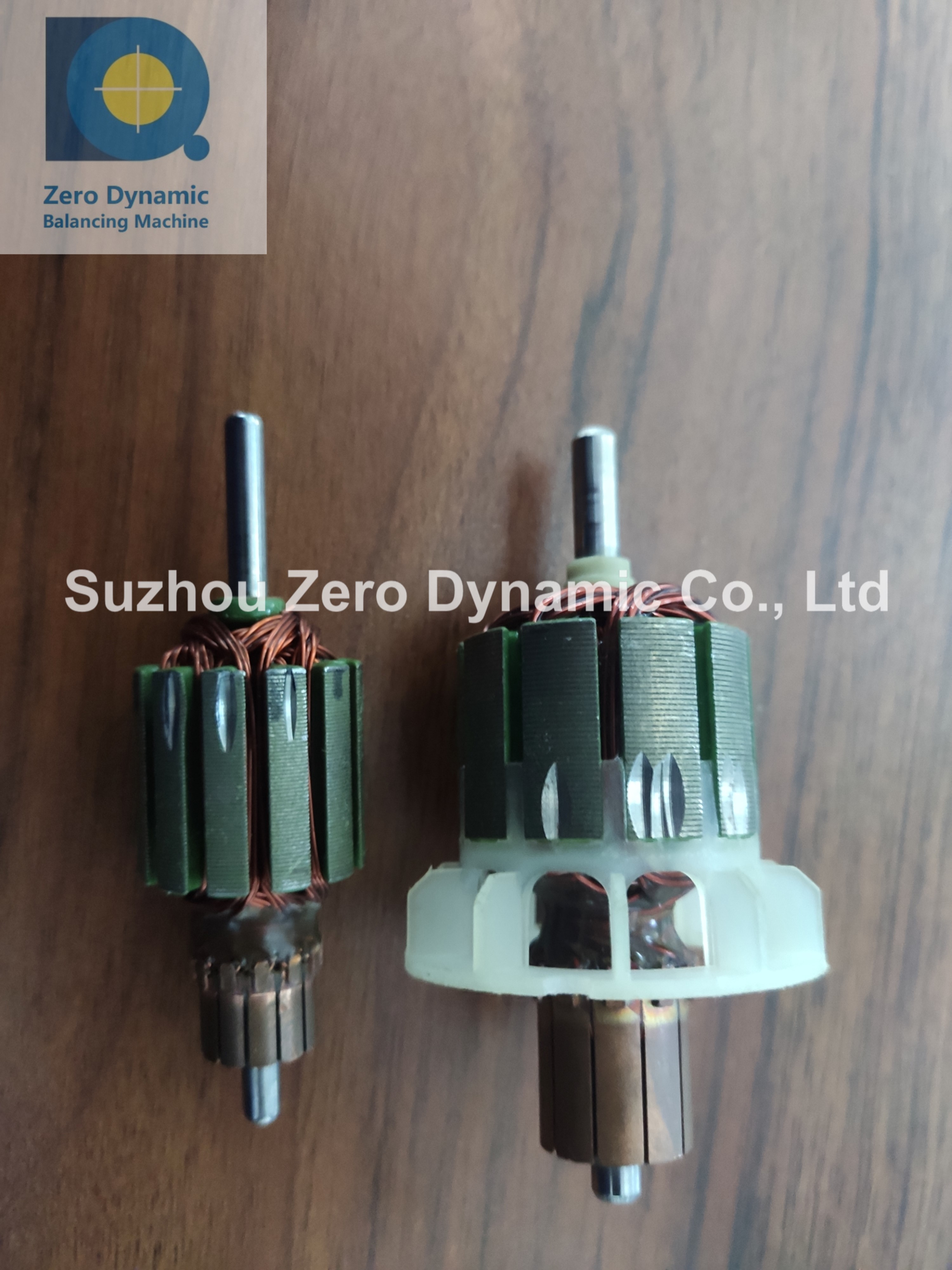 Small Size Motor Rotor Automatic Balancing Machine Two Station Electric Armature Balancer