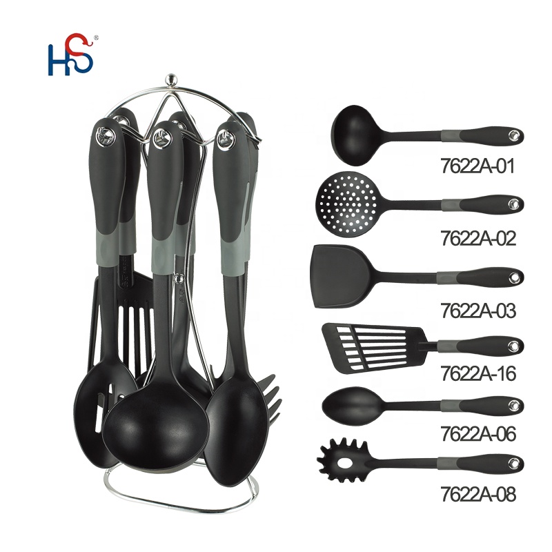 Kitchen Utensil Holder with Printing Logo Kitchen Tools And Gadgets 2023 7 Pieces