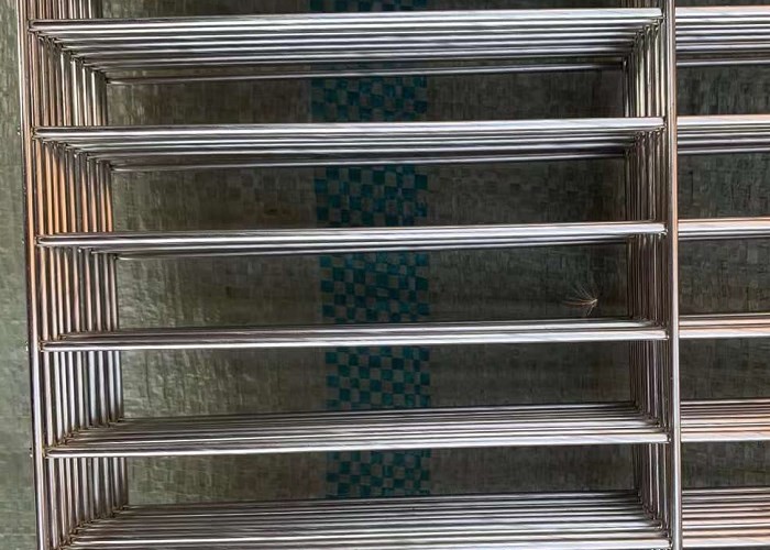 5 X 10 Cm Welded Wire Panels Rectangular Hole For Poultry Farming Coop Fencing