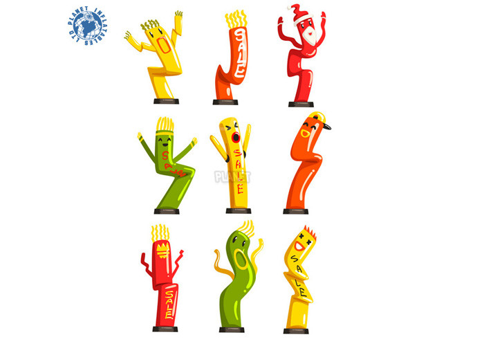 3m Inflatable Advertising Tube Man For Promotional Activity