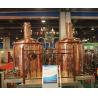 Buy cheap Restaurant Copper Brewing Equipment Steam Heating 1000L 2 Or 3 Vessels from wholesalers