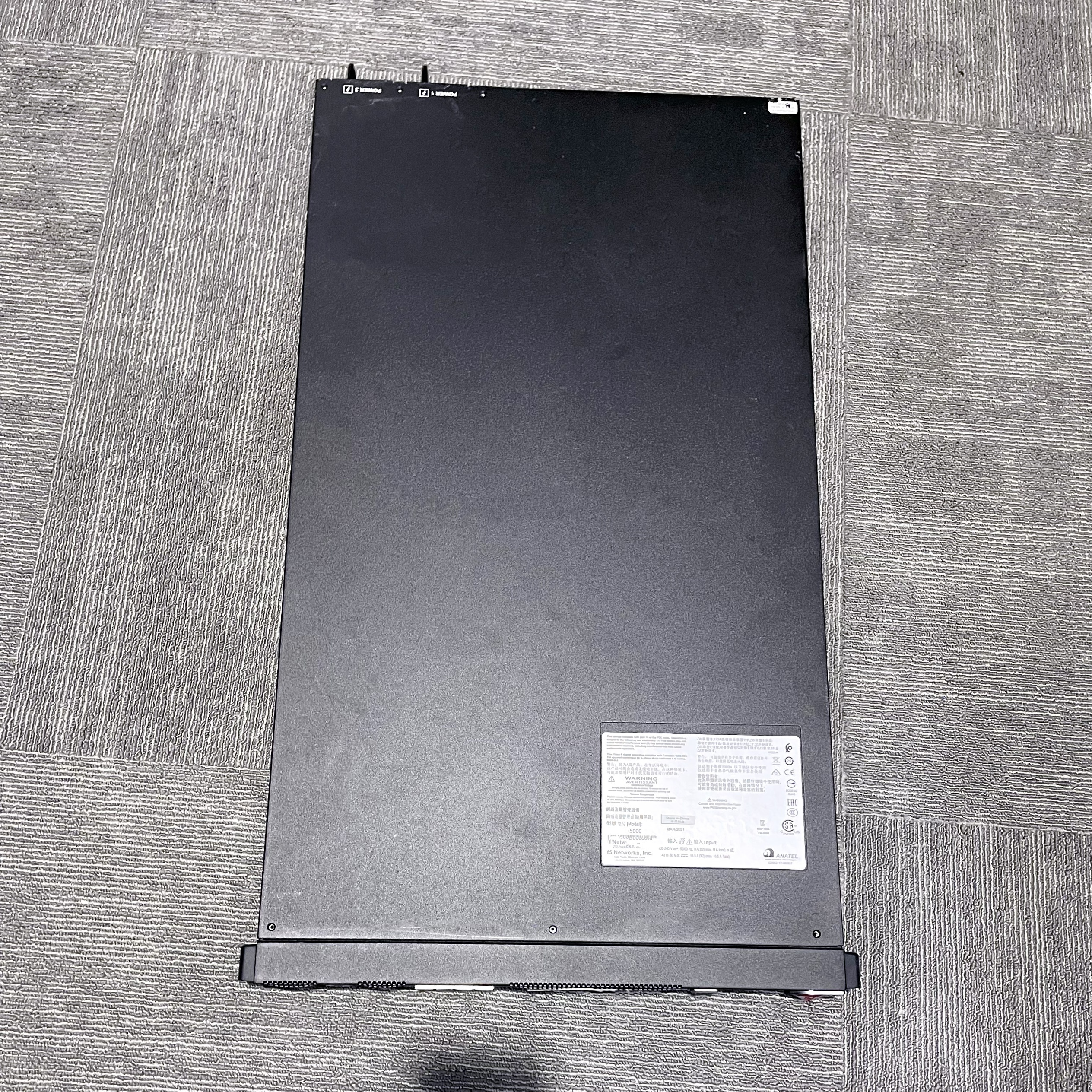 Private Mold F5-BIG-IP I5000 Series I5600 I5800 598Gbps Switch Capacity With Features