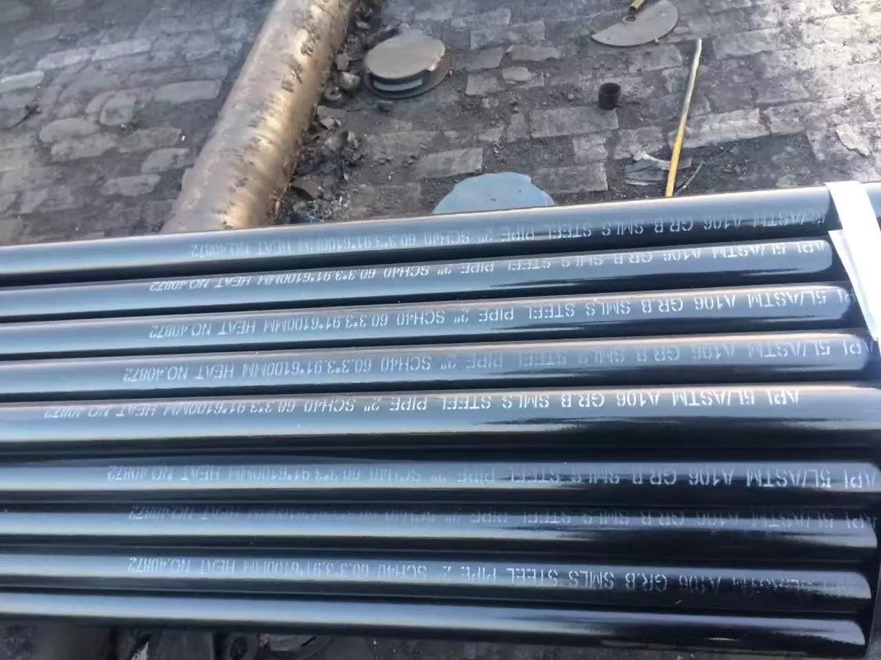 Alloy Steel Seamless Welded Pipe ASTM A335 P5 P9 SCH 5X - SCH 160 BE / PE End