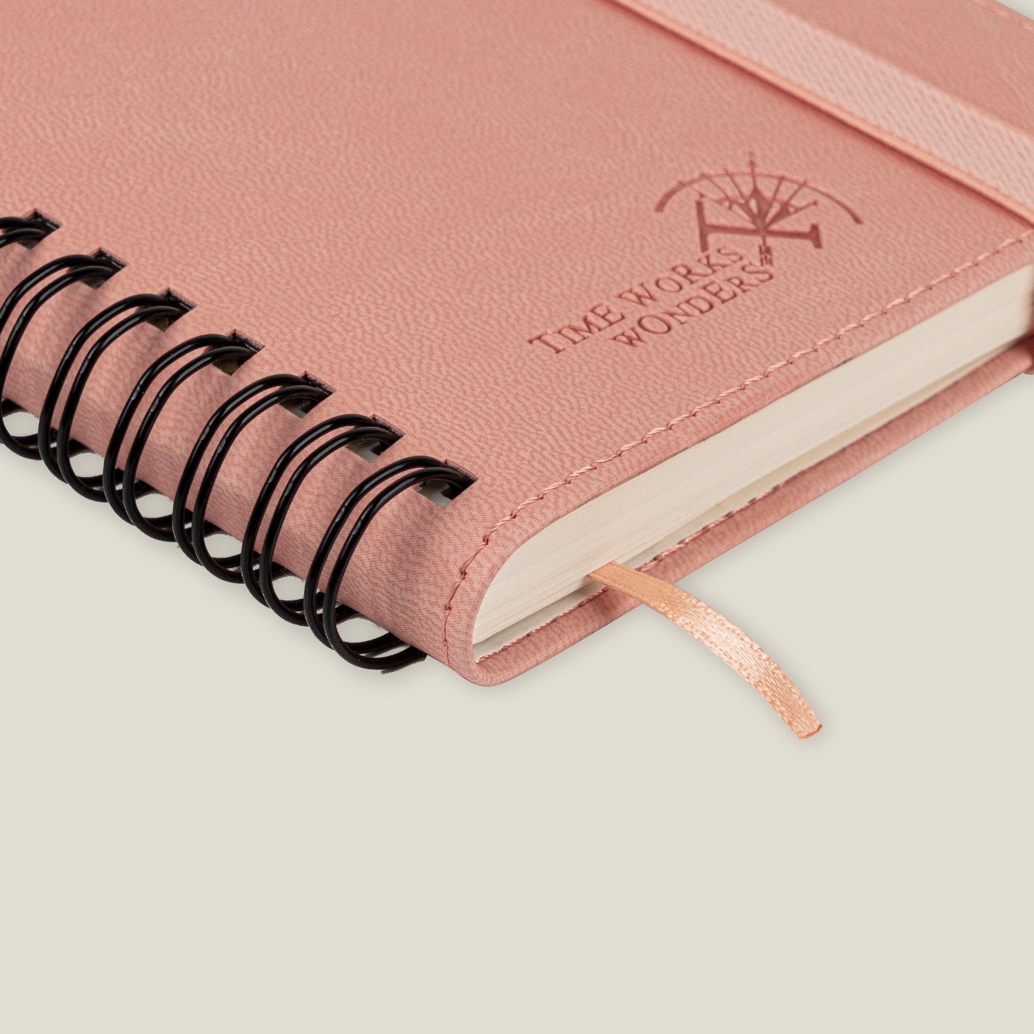 Mini Size Spiral Agenda Pink 2023 Weekly Planner , Daily Weekly Planner 2023 2024