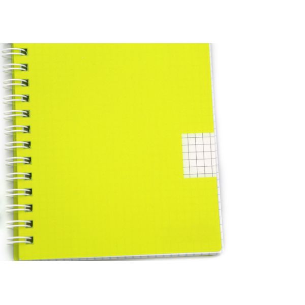 Custom double Spiral Bound Printing Service plastic Hard Cover